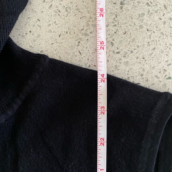 Cable & Gauge Black Sleeves Turtleneck - Picture 5 of 8